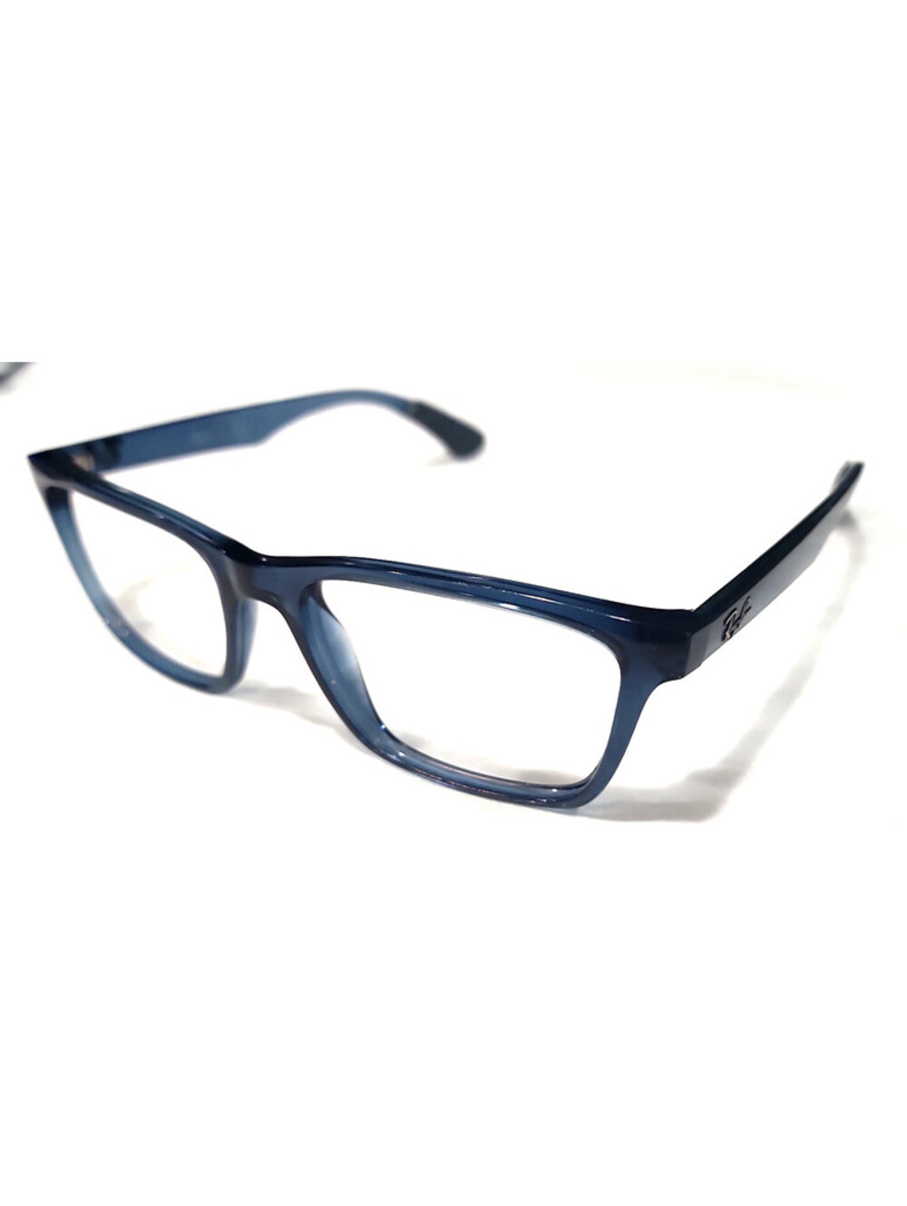 Ray Ban RB7025 5419 Blue Square Eyeglasses 55-17 145